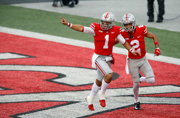 Justin Fields Chris Olave